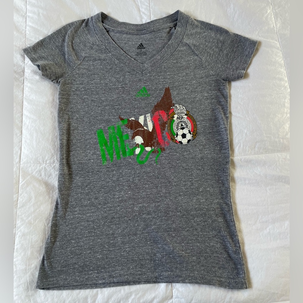 Adidas Women’s Mexico Soccer T-Shirt Small B211W-10
